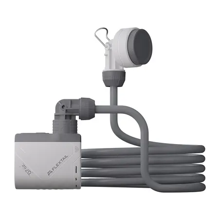 Flextail Tiny Shower Portable Shower with Pump (White)